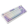 Ajazz AK820 MAX Magnetic switches Purple White RGB - 1536366 - zdjęcie 5